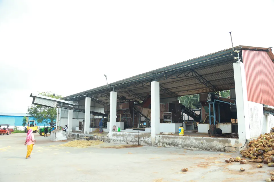 Processing shed